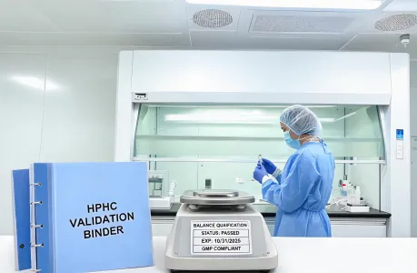 Pharmaceutical cleanroom sample preparation